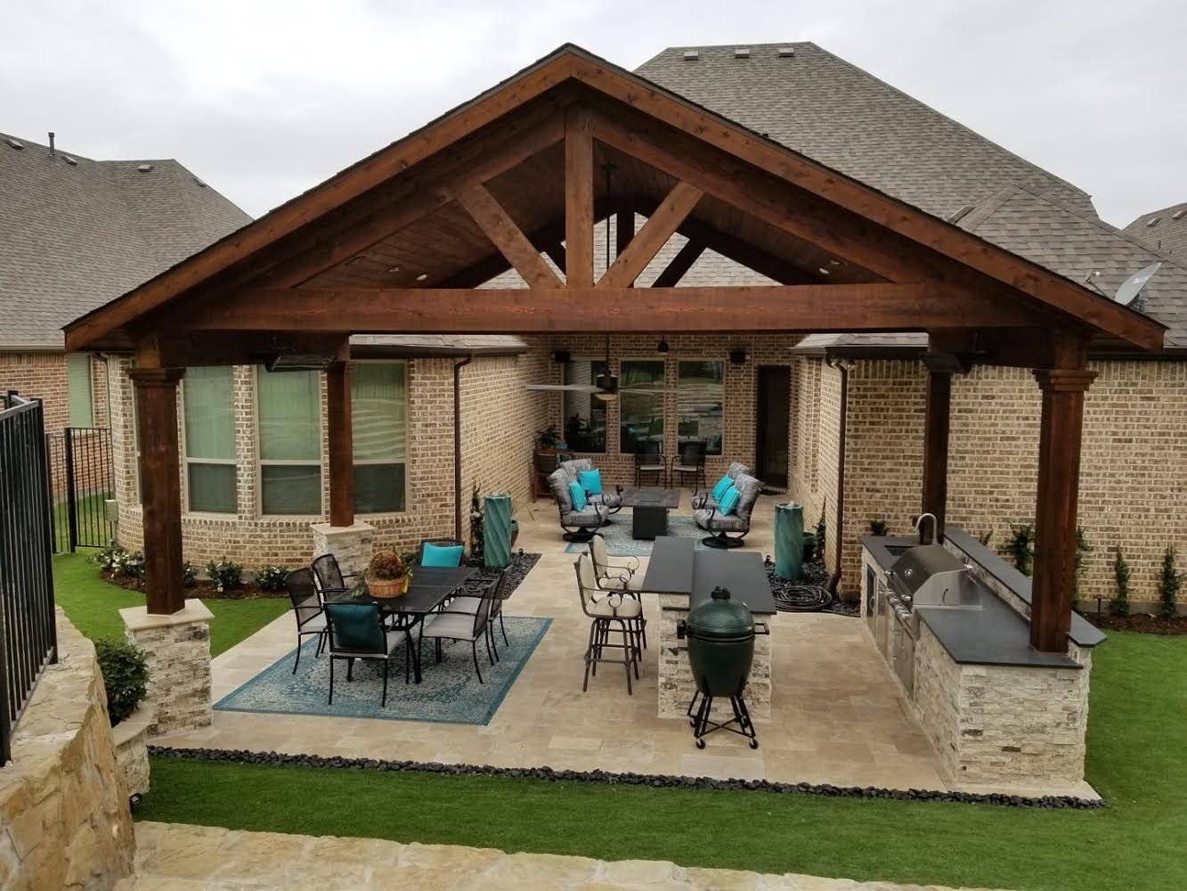 Porch Retreat - Composite Deck and Gazebo